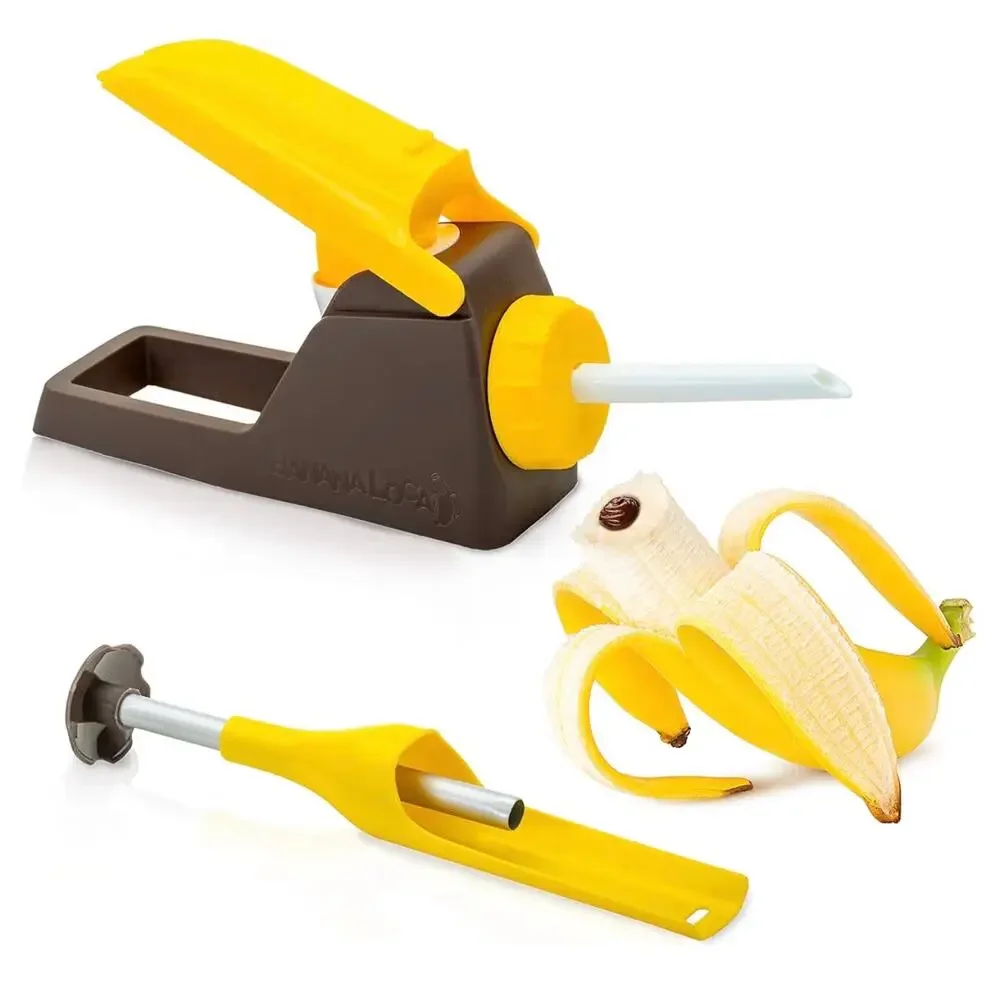 Banana Loca® Kitchen Gadget - Core & Fill A Banana While Still In Its Peel new